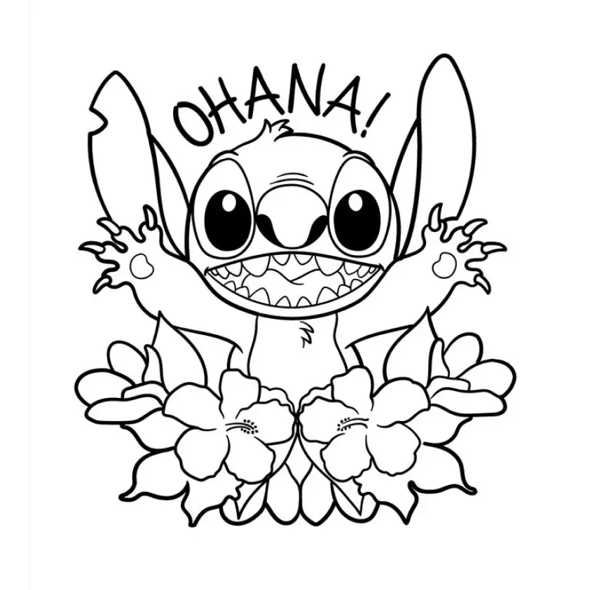 Lilo And Stitch Coloring Pages – 021