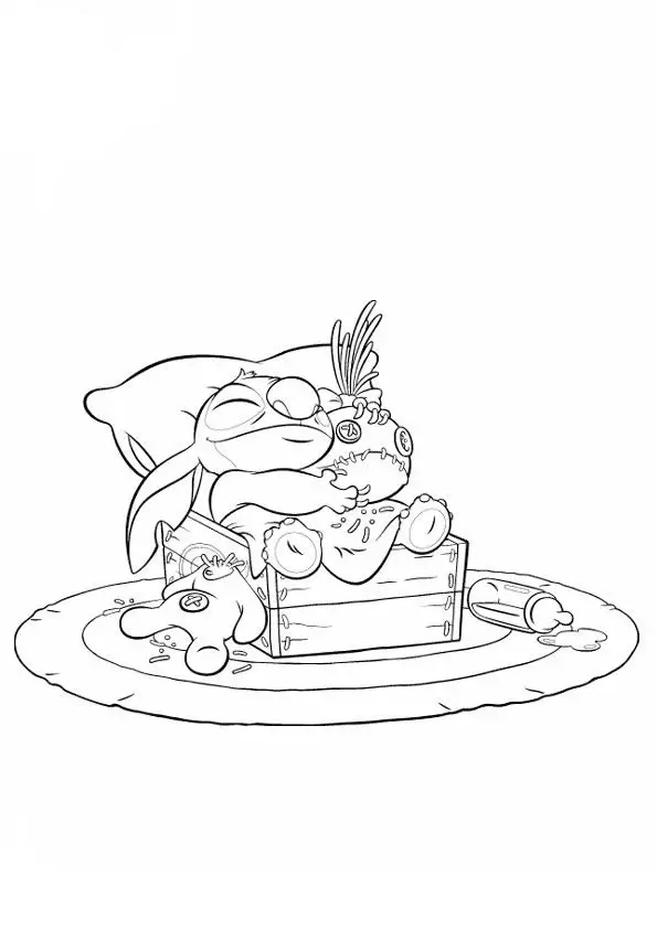 Lilo And Stitch Coloring Pages – 030