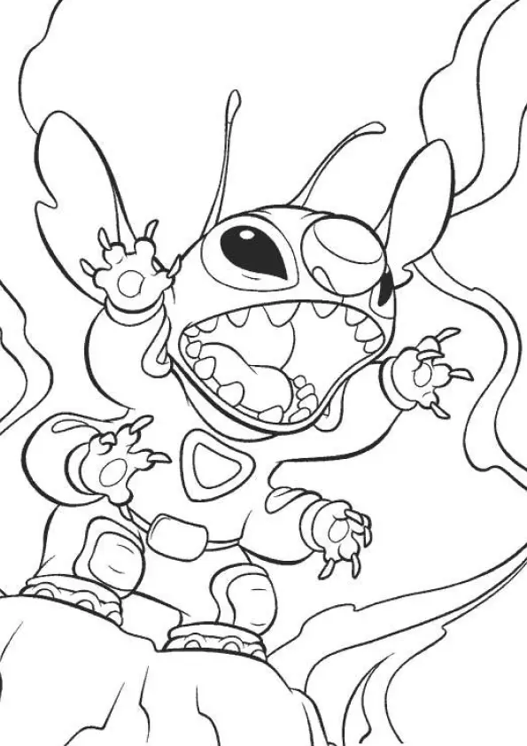 Lilo And Stitch Coloring Pages – 033