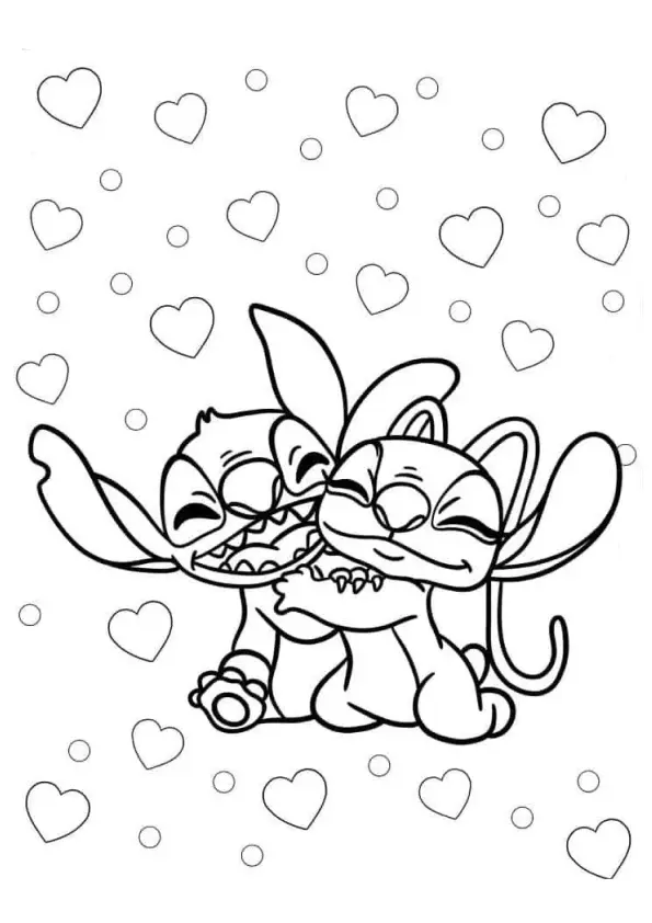 Lilo And Stitch Coloring Pages – 034