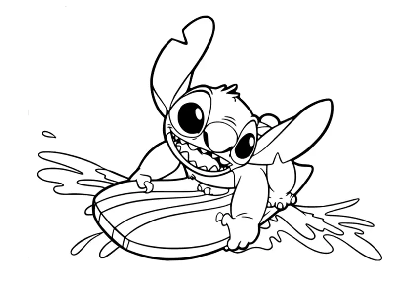Lilo And Stitch Coloring Pages – 040