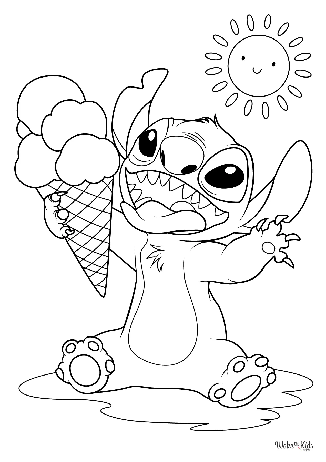 Lilo And Stitch Coloring Pages – 083