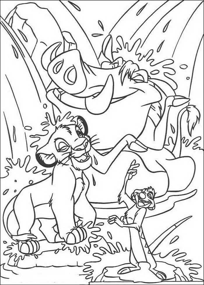 Lion King Coloring Pages – 004