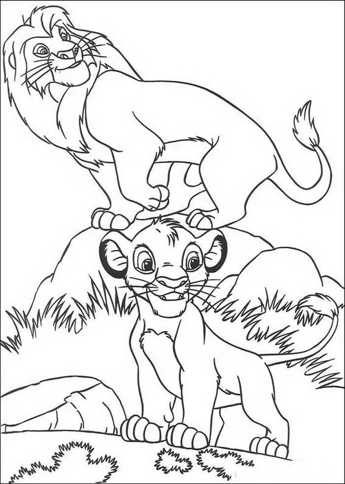 Lion King Coloring Pages – 007