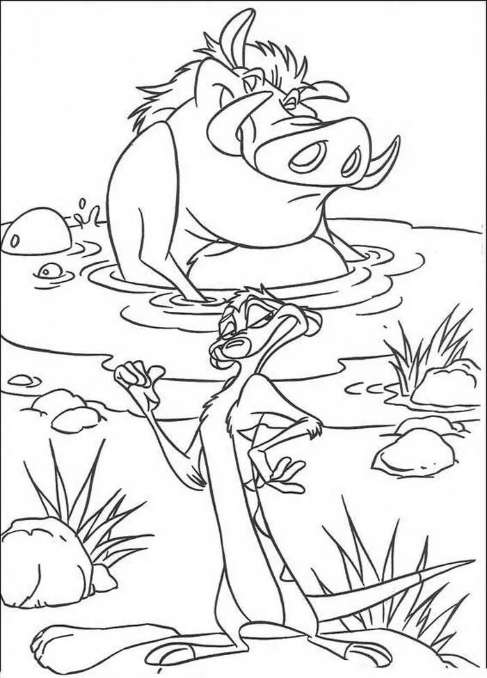 Lion King Coloring Pages – 011