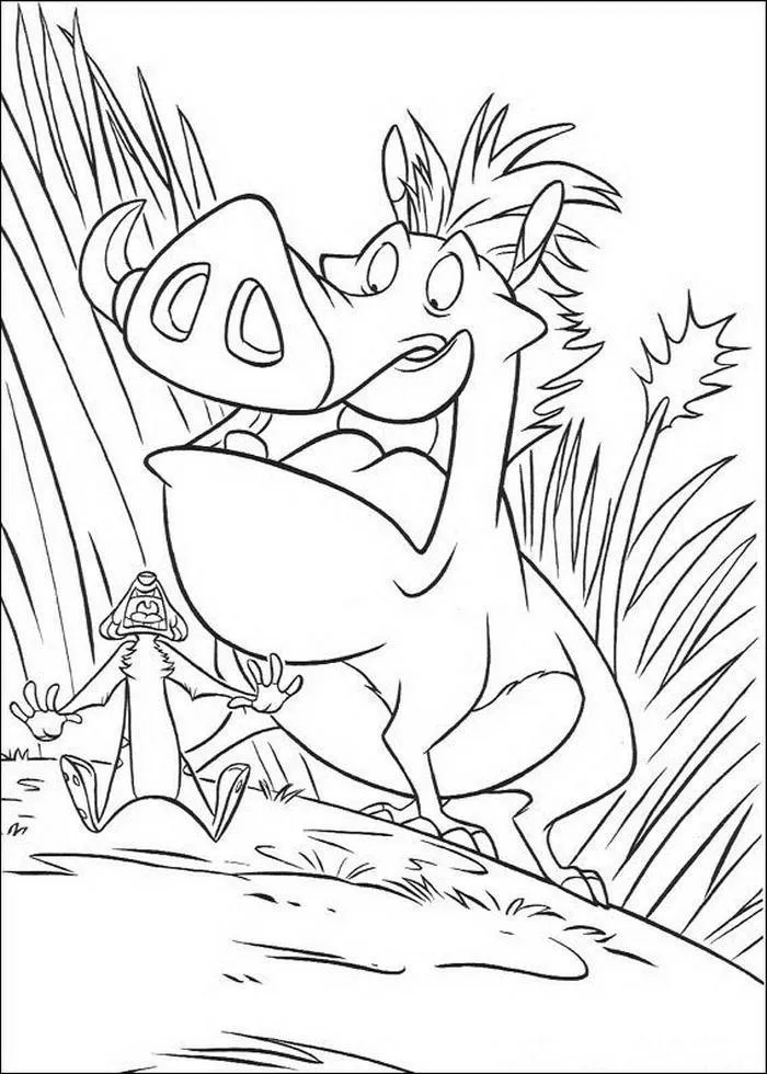 Lion King Coloring Pages – 018