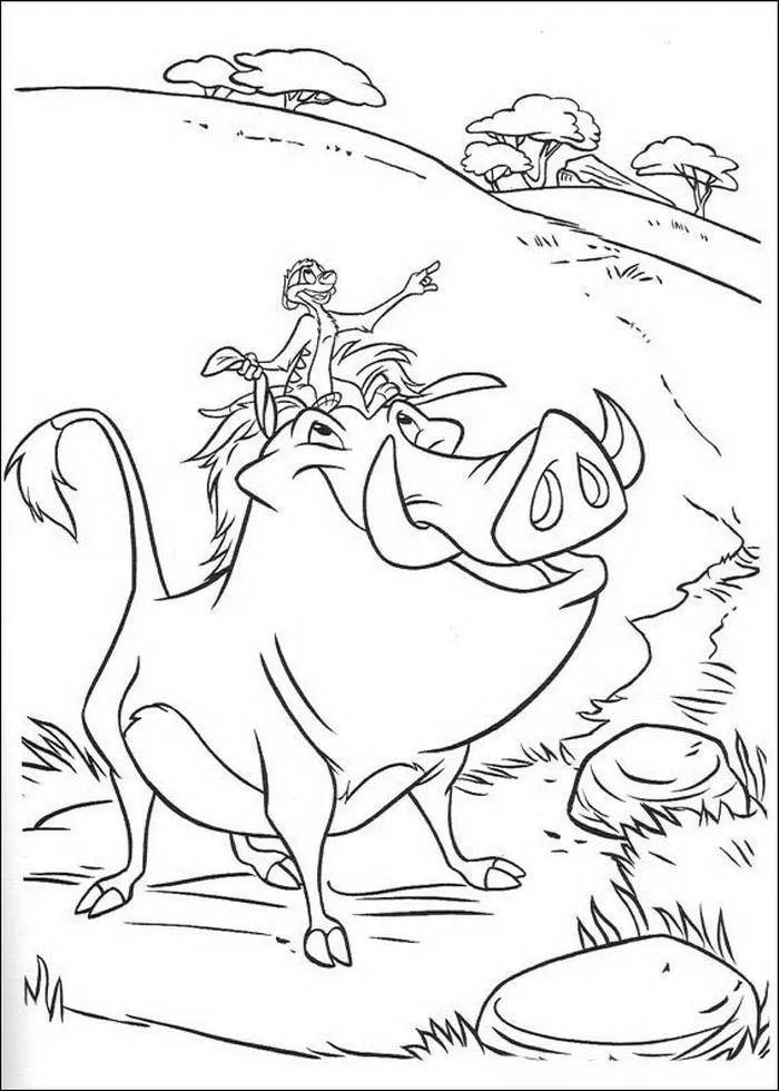 Lion King Coloring Pages – 020