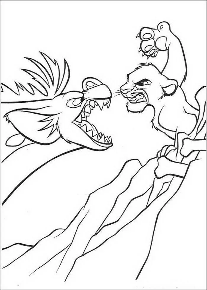 Lion King Coloring Pages – 021