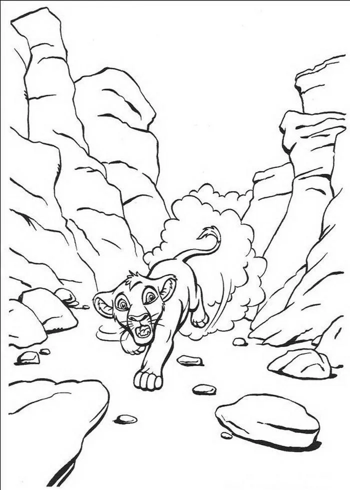 Lion King Coloring Pages – 025