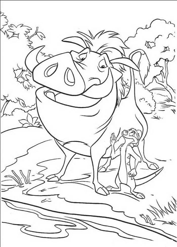 Lion King Coloring Pages – 026