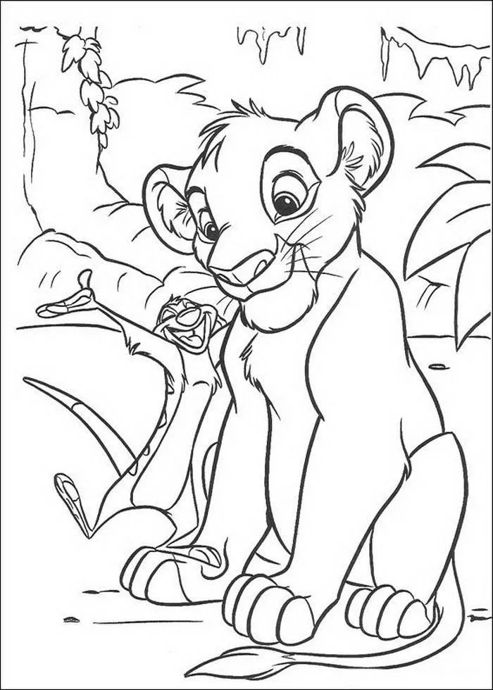 Lion King Coloring Pages – 030