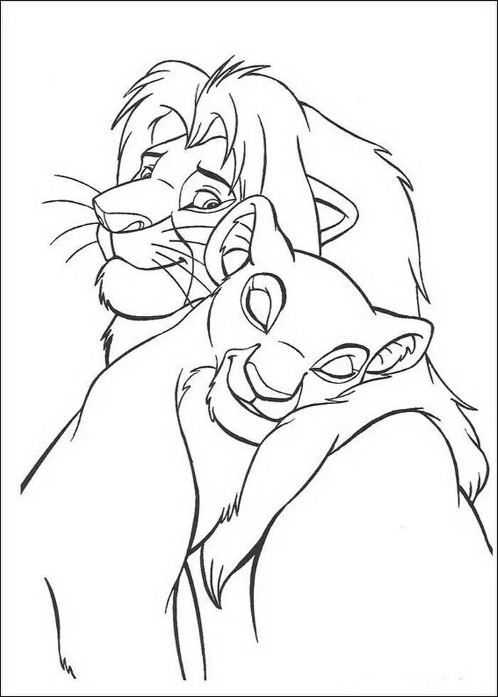 Lion King Coloring Pages – 031