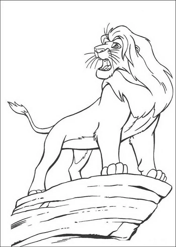 Lion King Coloring Pages – 033