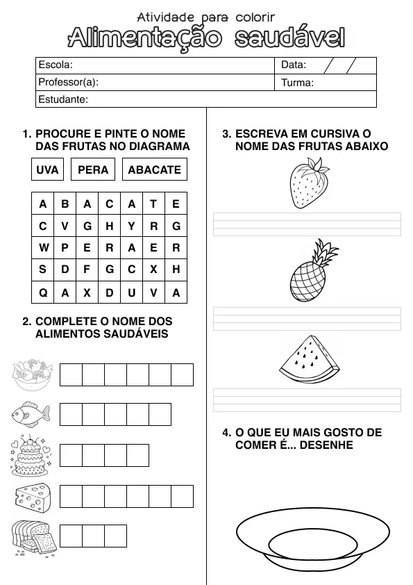 Literacy Coloring Pages – 030