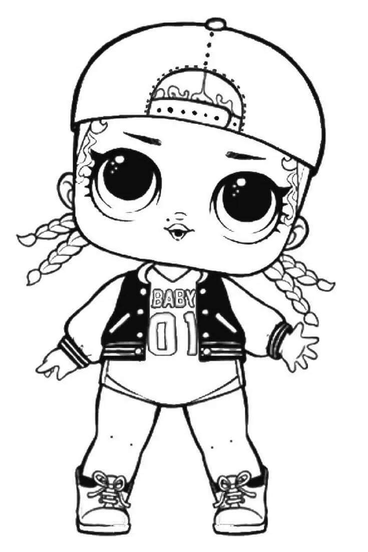 Lol Surprise Coloring Pages – 008