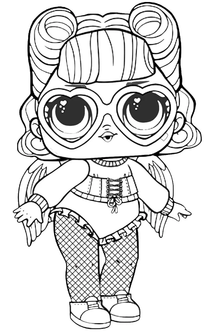 Lol Surprise Coloring Pages – 009
