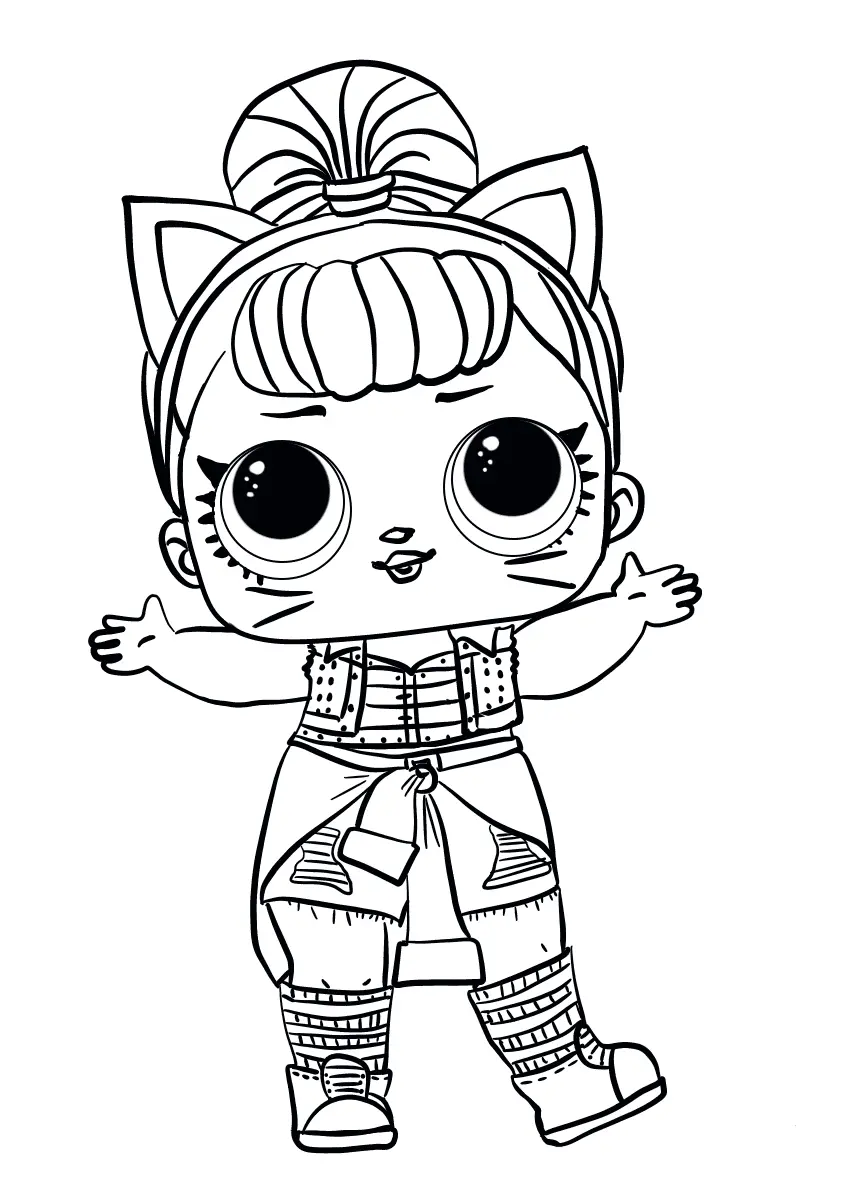 Lol Surprise Coloring Pages – 012