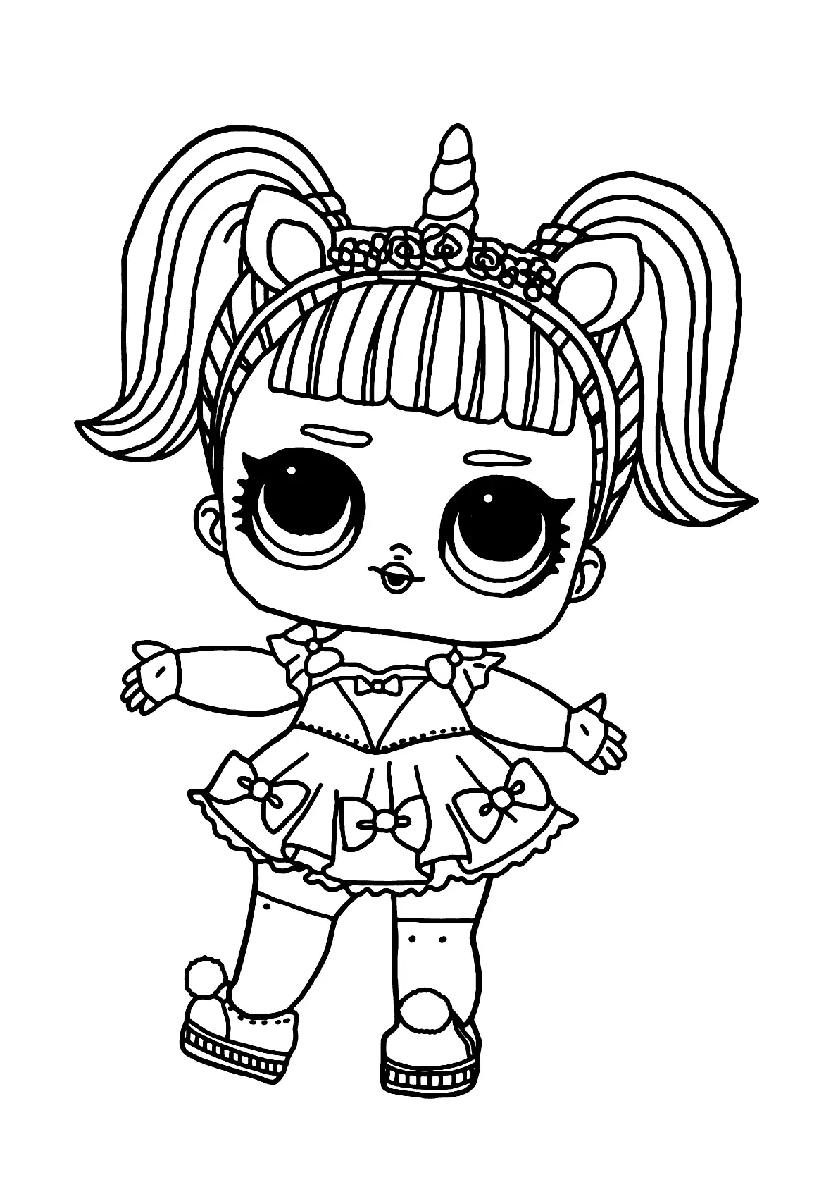 Lol Surprise Coloring Pages – 017