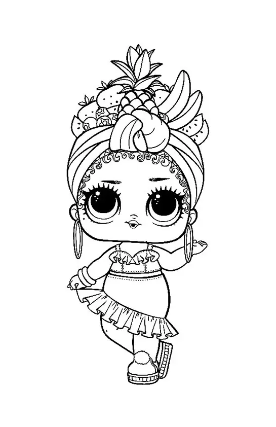 Lol Surprise Coloring Pages – 026