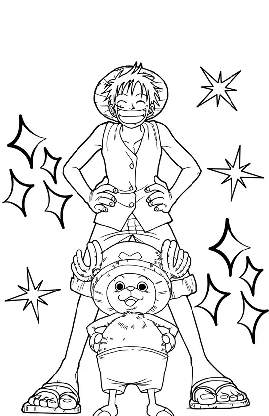 Luffy Coloring Pages – 021