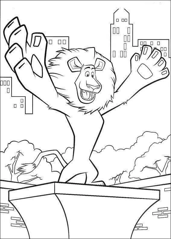 Madagascar Coloring Pages – 003