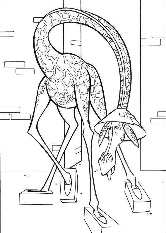 Madagascar Coloring Pages – 004