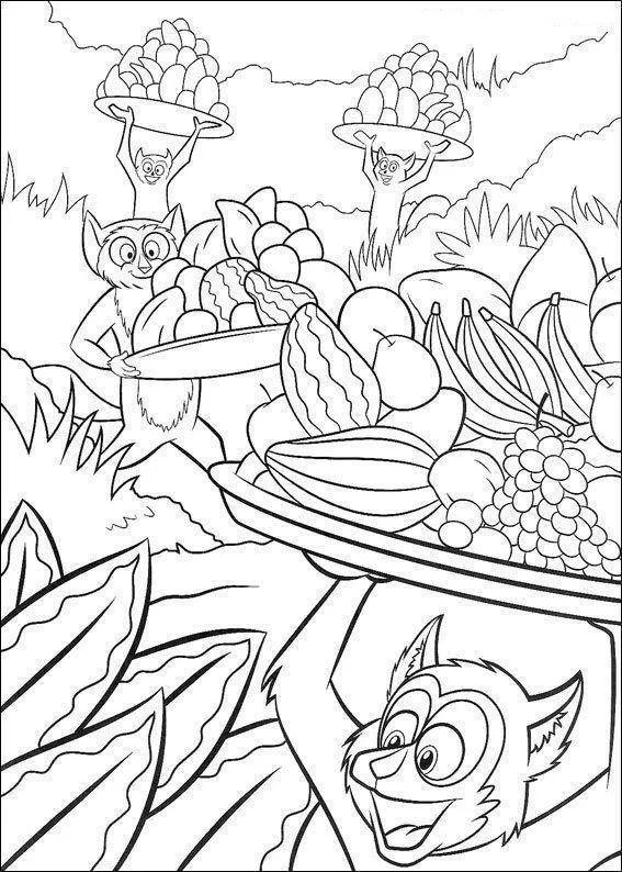 Madagascar Coloring Pages – 005