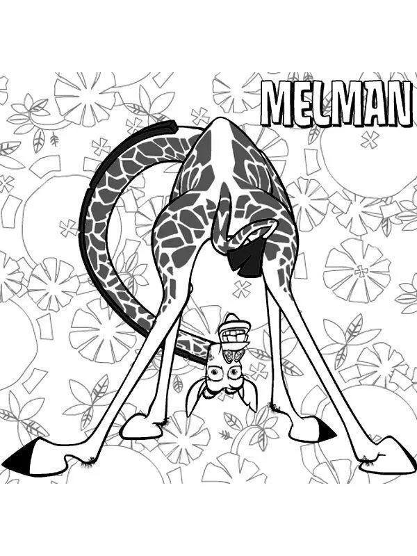 Madagascar Coloring Pages – 008