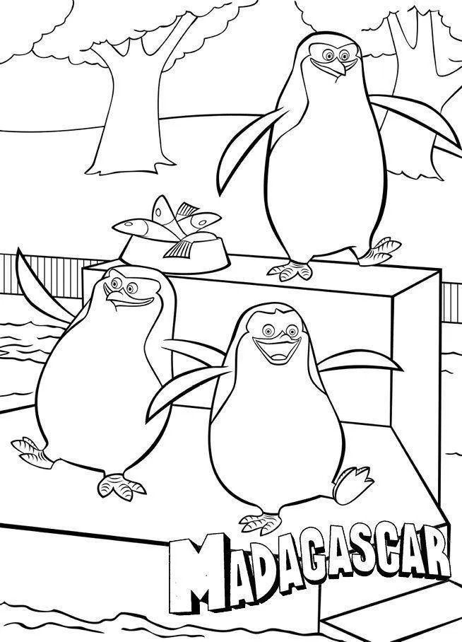 Madagascar Coloring Pages – 014