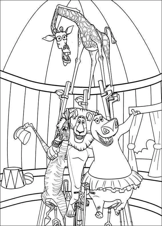 Madagascar Coloring Pages – 019