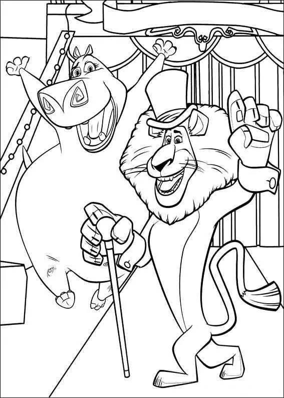 Madagascar Coloring Pages – 021