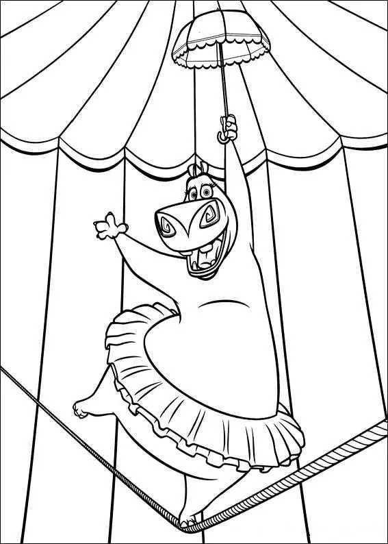 Madagascar Coloring Pages – 022