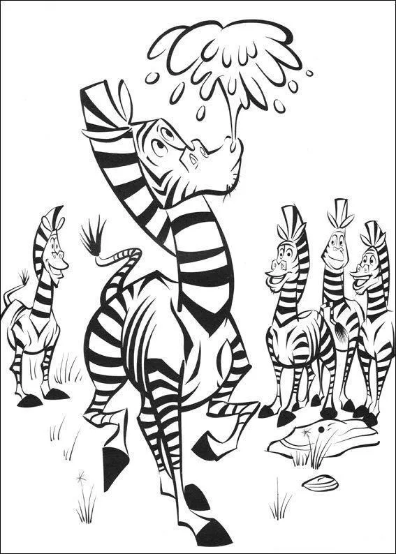 Madagascar Coloring Pages – 025