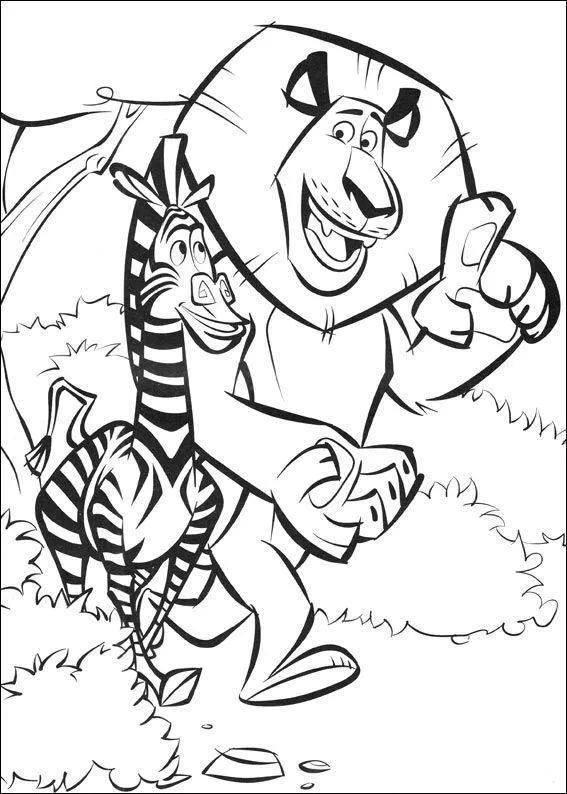 Madagascar Coloring Pages – 027