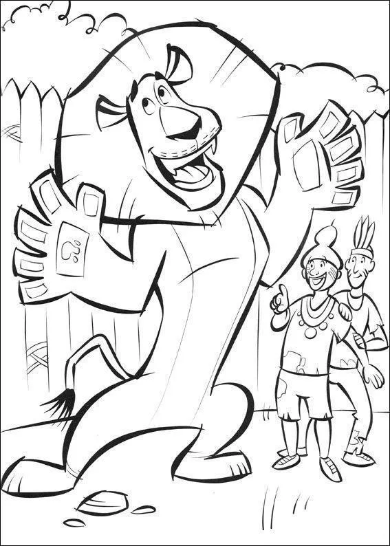 Madagascar Coloring Pages – 028