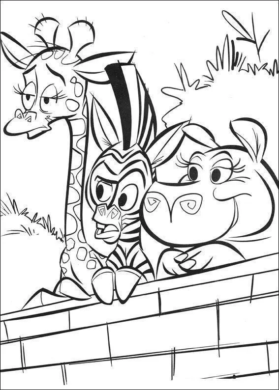 Madagascar Coloring Pages – 029