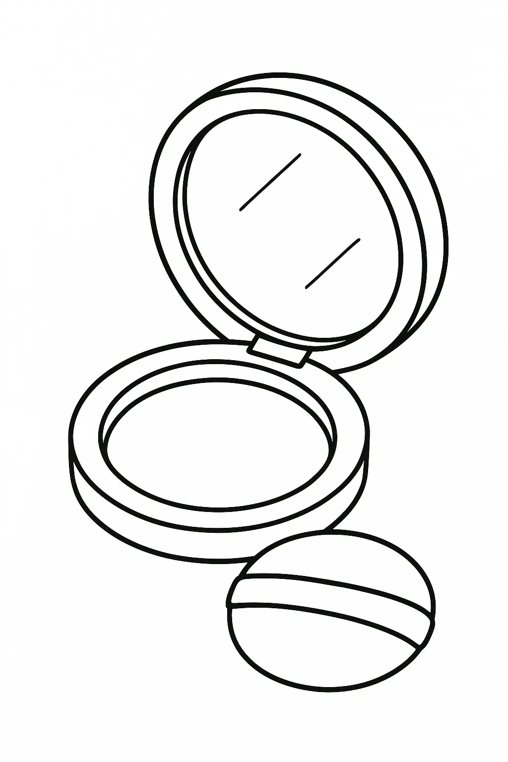 Makeup Coloring Pages – 022