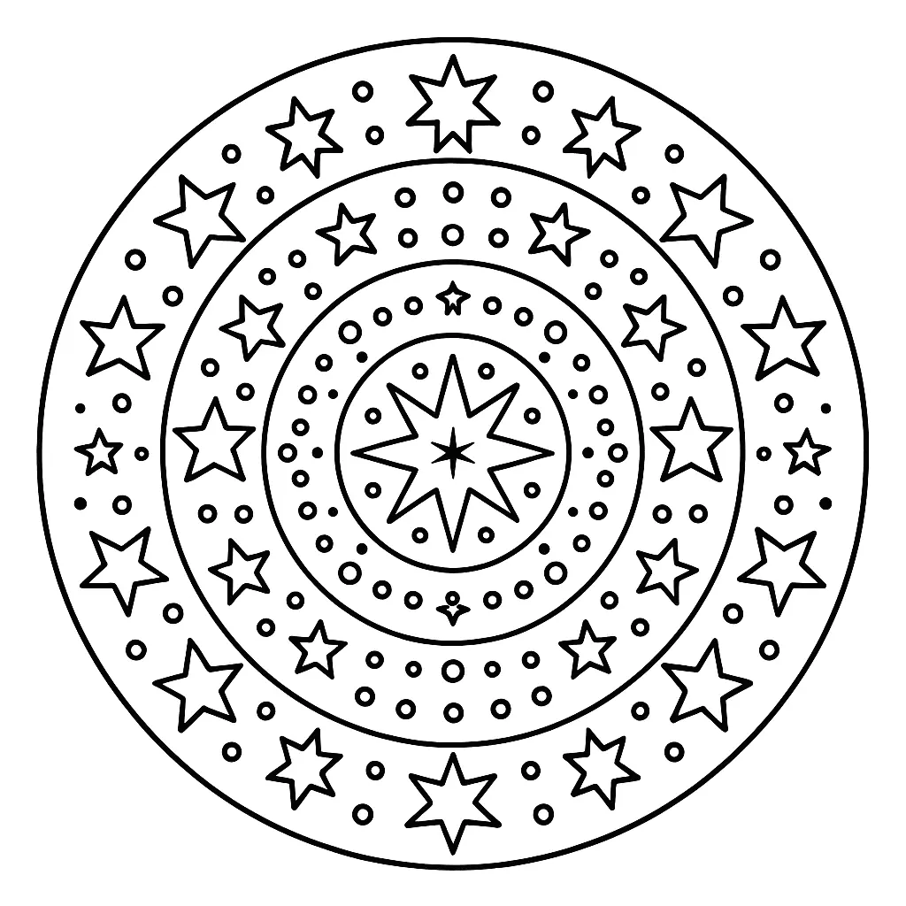 Mandala Coloring Pages – 023