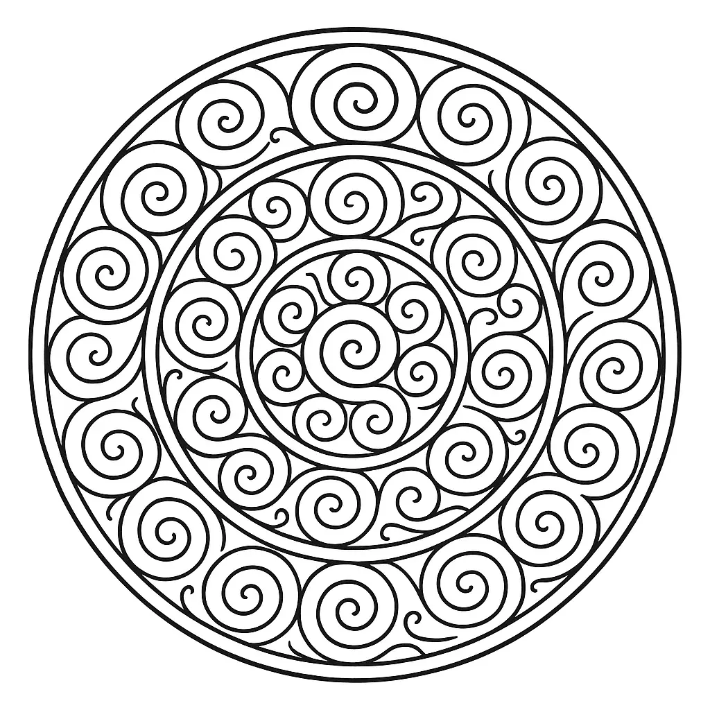 Mandala Coloring Pages – 029