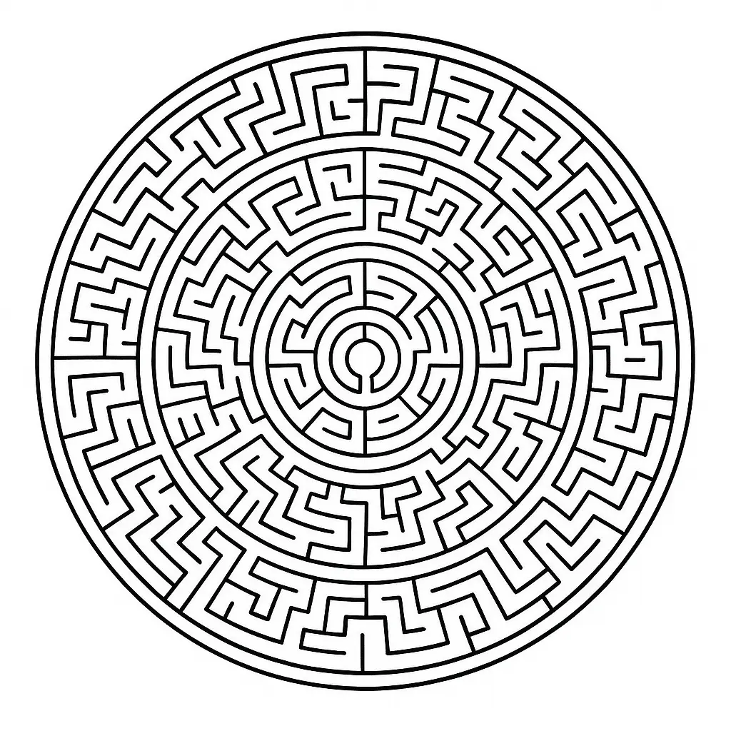 Mandala Coloring Pages – 037