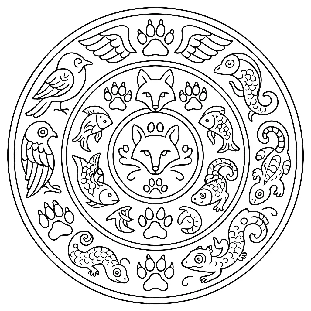 Mandala Coloring Pages – 039