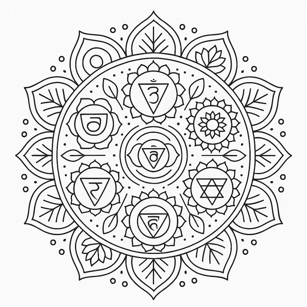 Mandala Coloring Pages – 040