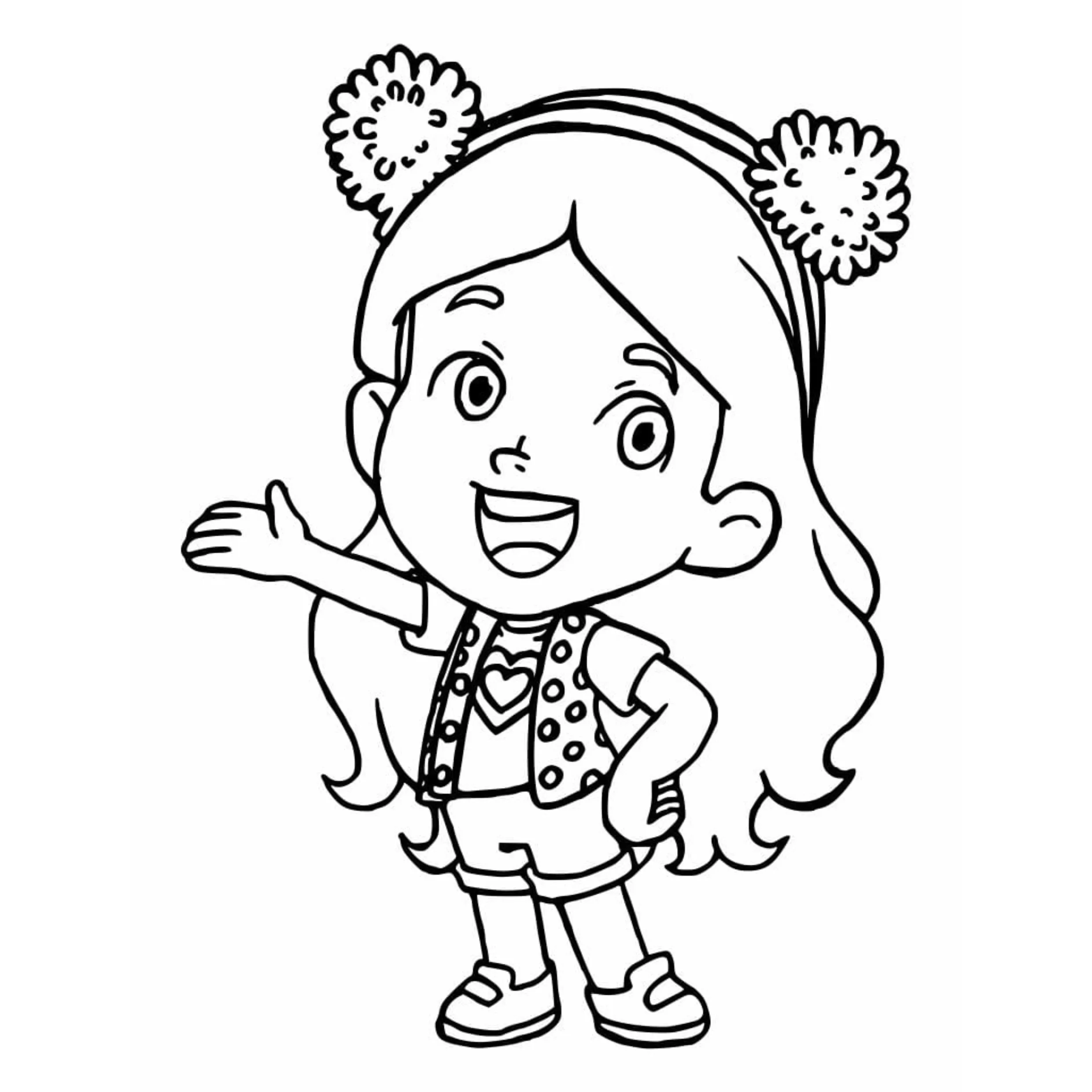 Maria Clara And Jp Coloring Pages – 011