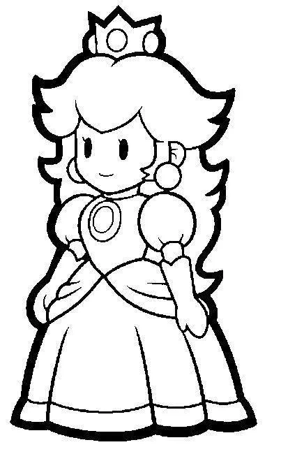 Mario Bros Coloring Pages – 002
