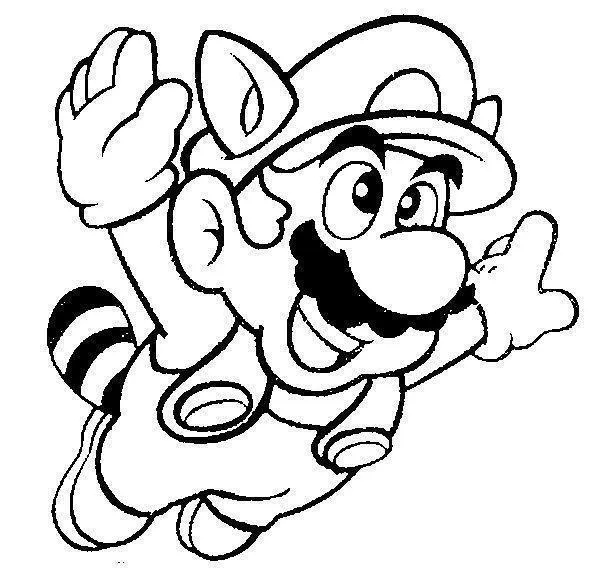 Mario Bros Coloring Pages – 003