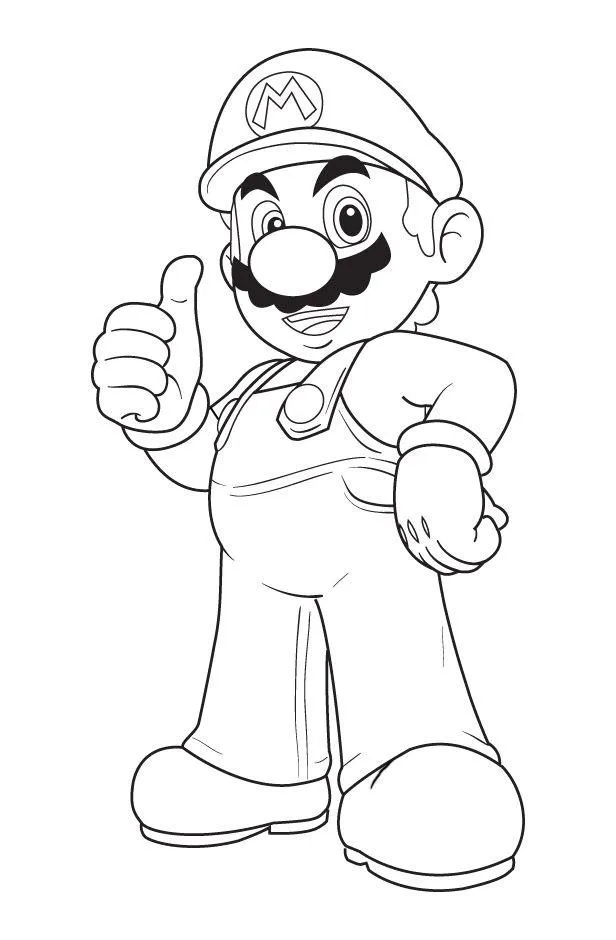Mario Bros Coloring Pages – 017