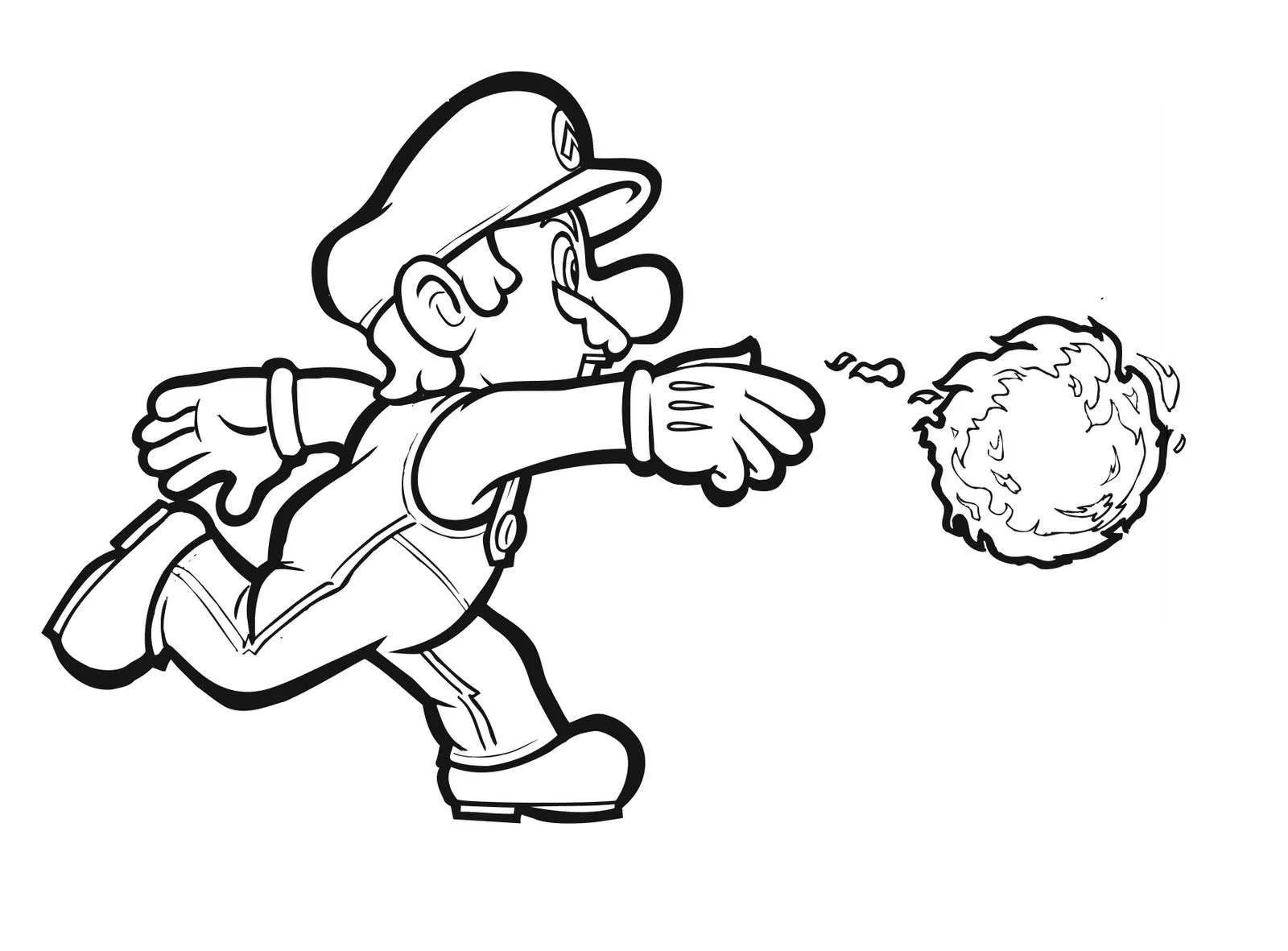 Mario Bros Coloring Pages – 019