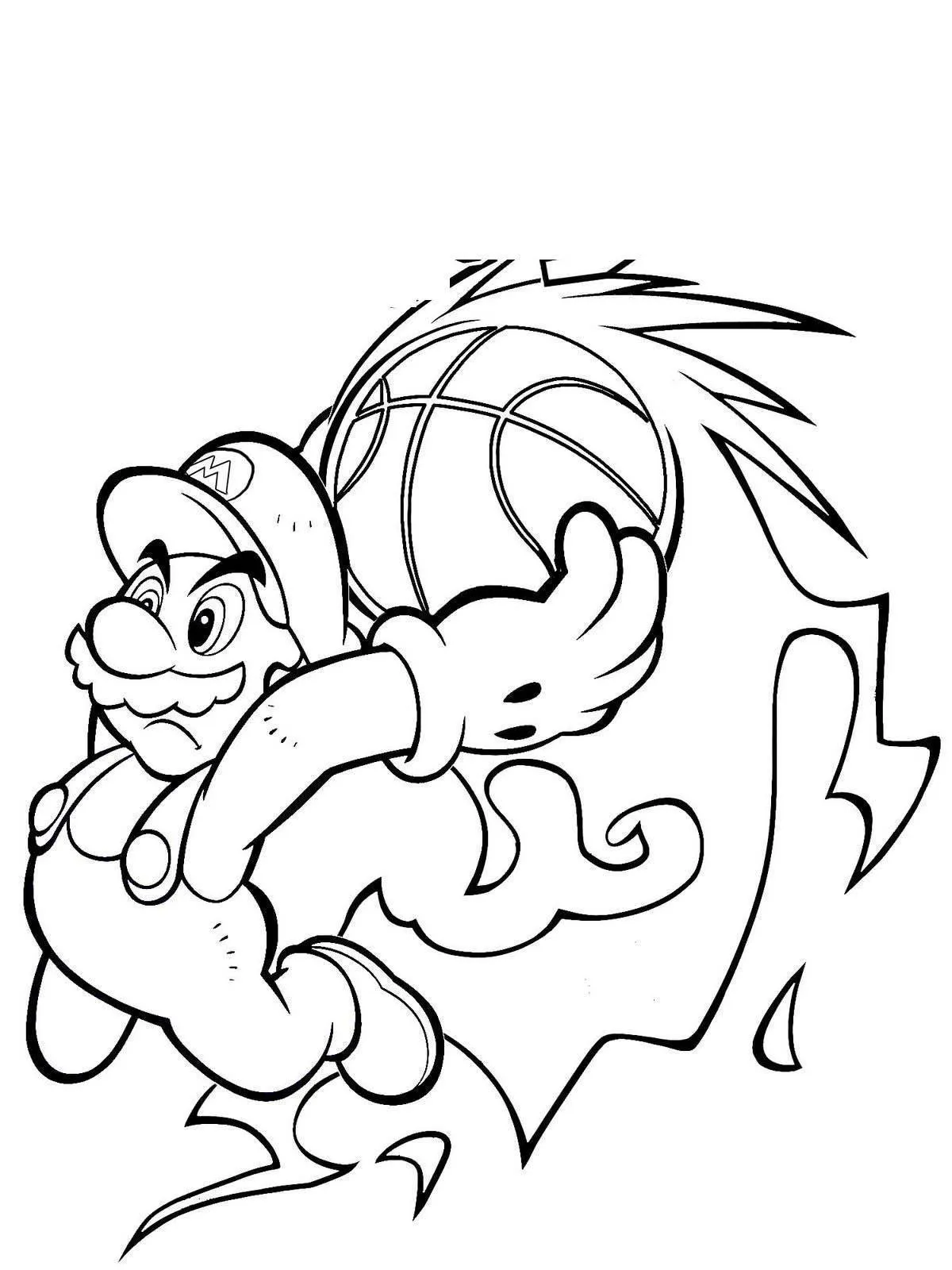 Mario Bros Coloring Pages – 020