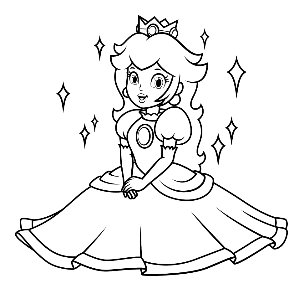 Mario Bros Coloring Pages – 031