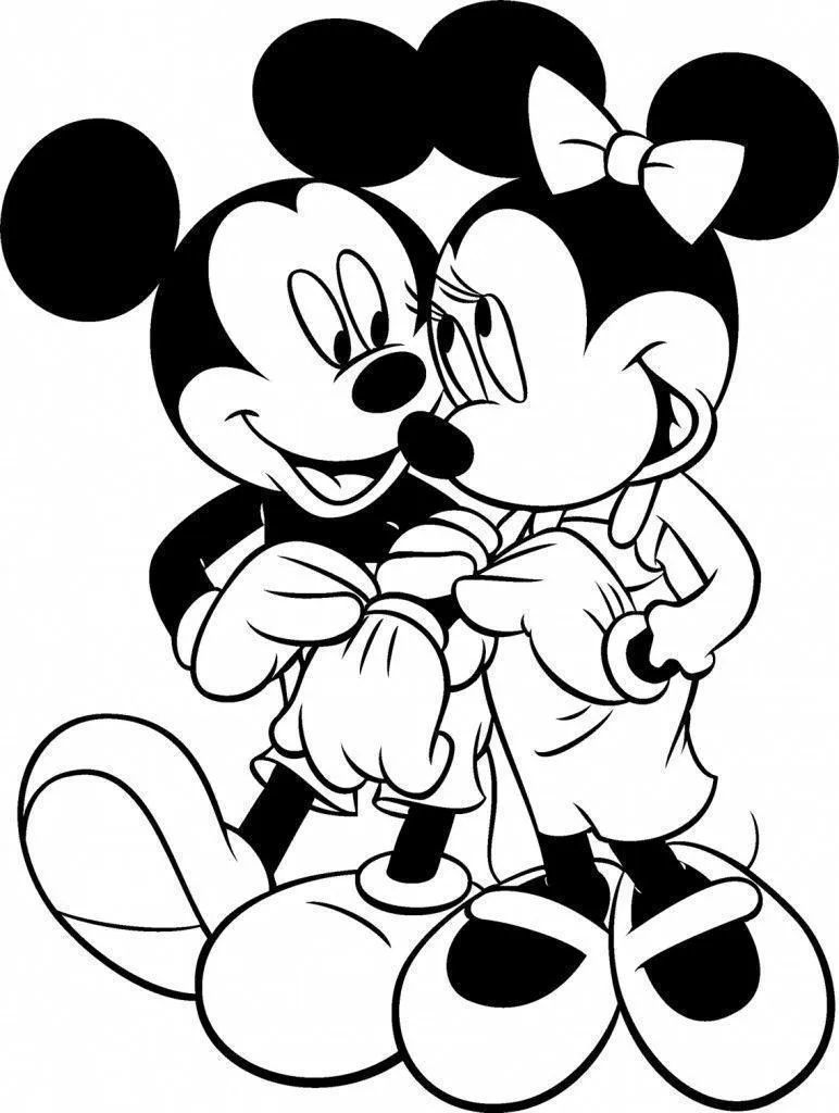 Mickey Mouse Coloring Pages – 025
